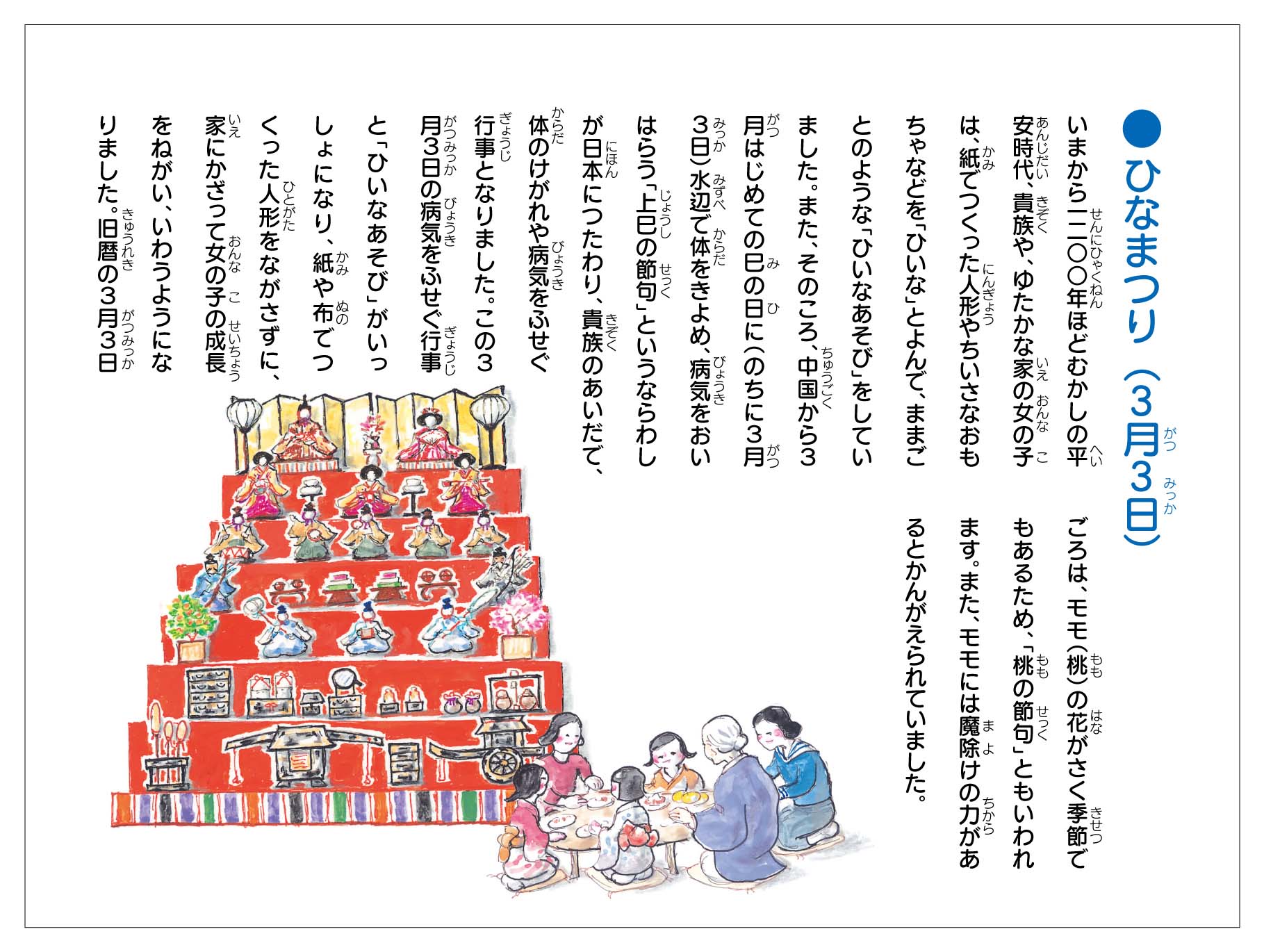 「こどもの行事と生活」