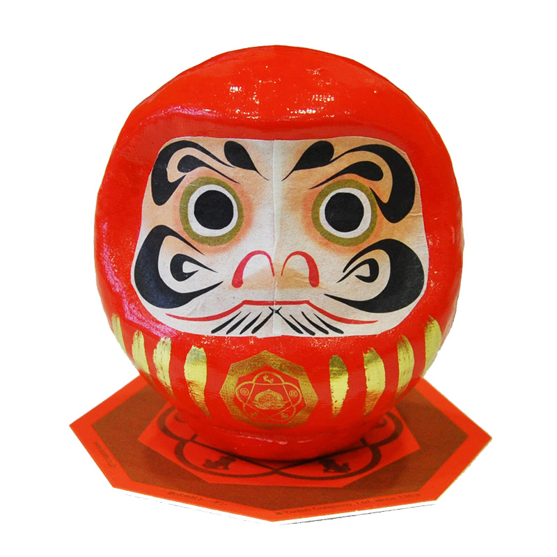 万願だるま（9cm：台座つき）