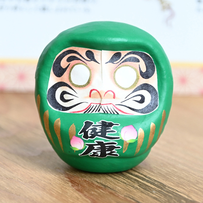 「健康」祈願だるまさん（豆６cm）