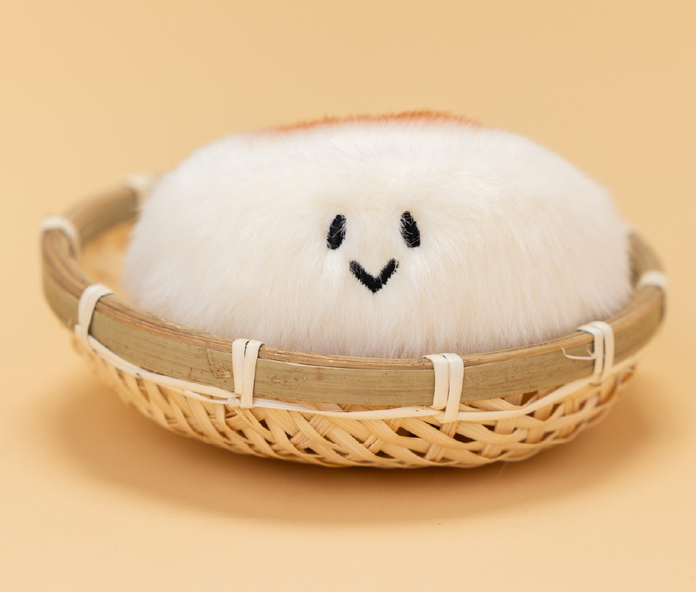 ふわふわでかわいいおやきちゃん ぬいぐるみ フォトギャラリー