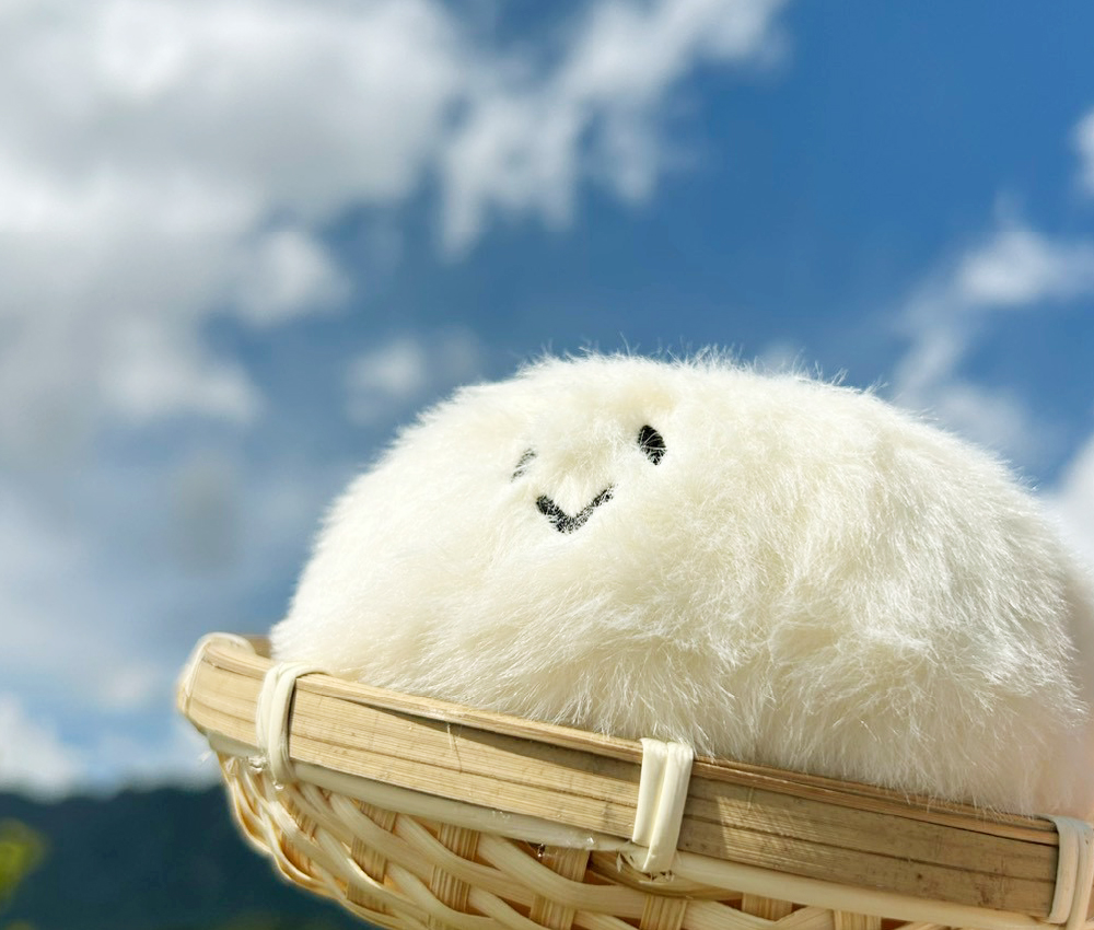 積んでもかわいいおやきちゃん ぬいぐるみ フォトギャラリー