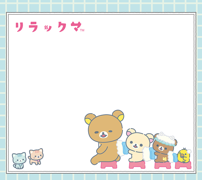 リラックマ ホワイトボード カレンダー