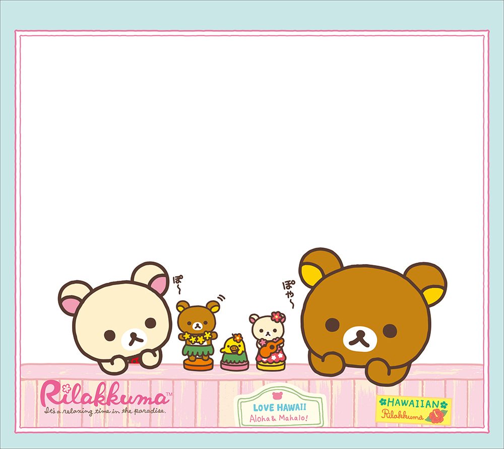 リラックマ ホワイトボード カレンダー