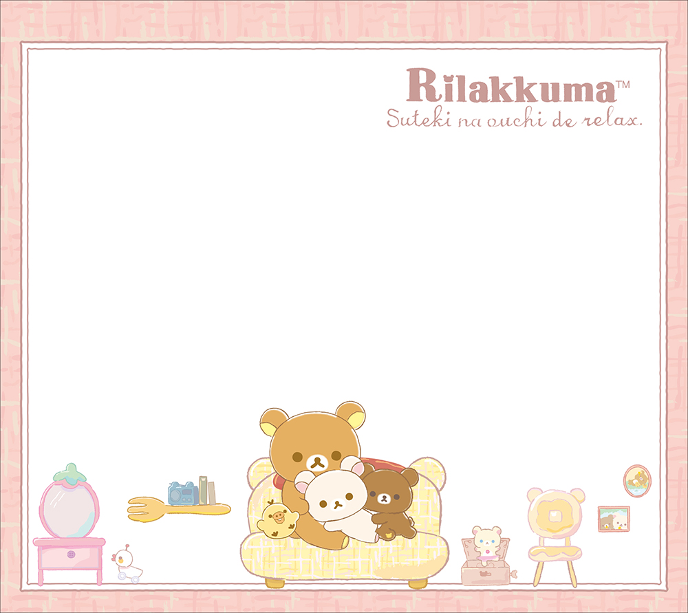 リラックマ ホワイトボード カレンダー
